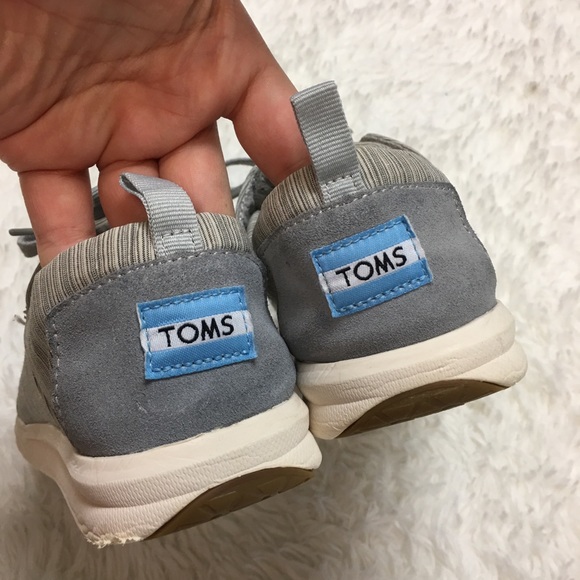 ❌SOLD❌ Toms Light Gray Stripe Del Ray Sneaker - Picture 5 of 8